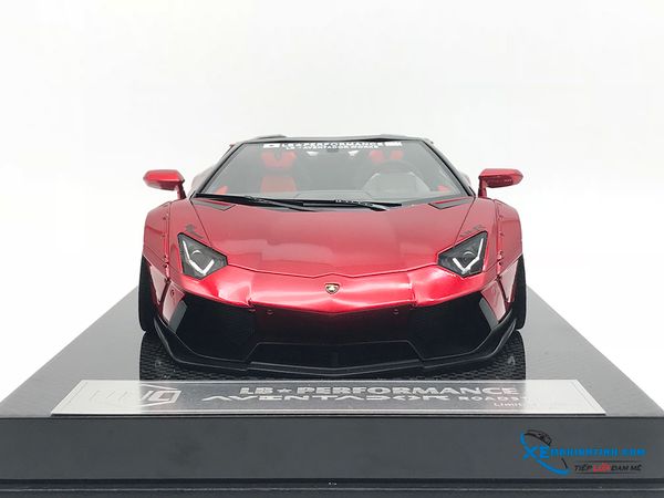 Xe mô hình lamborghini Aventador Roadster LB 1:18 ( Đỏ )