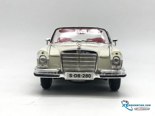 Mercedes-Benz 280SE (1967) 1:18 Maisto Trắng