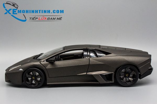 XE MÔ HÌNH LAMBORGHINI REVENTON 1:18 BBURAGO (XÁM)