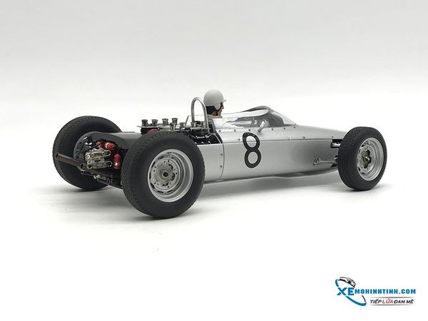 1/18 Porsche 804 Formula 1 1962 #8 JO BONNIER NüRBURGRING 1962 ( Trắng )