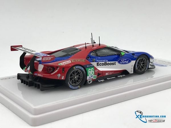 TSM430106 MH TSM-MODEL 1:43 FORD GT #66 2016 24HR. OF LE MANS LMGTE PRO 4TH PLACE FORD CHIP GANASSI TEAM UK