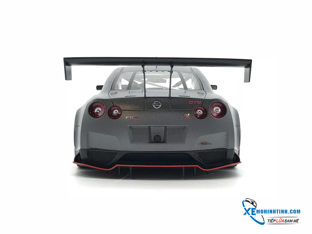 Nissan GT-R Nismo GT3 Autoart 1:18 (Xám) – Shop Xe Mô Hình Tĩnh