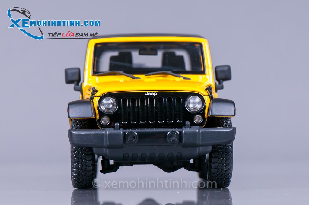 Xe Mô Hình Jeep Wrangler Rubicon 2014 1:18 Maisto (Vàng) – Shop Xe Mô Hình  Tĩnh