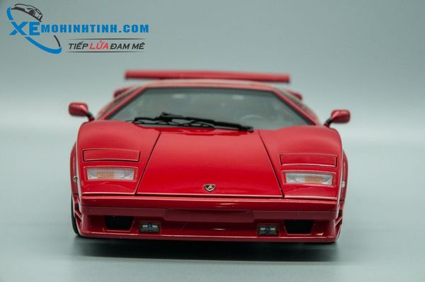 XE MÔ HÌNH LAMBORGHINI COUNTACH 25th ANNIVERSARY EDITION 1:18 AUTOART (ĐỎ)