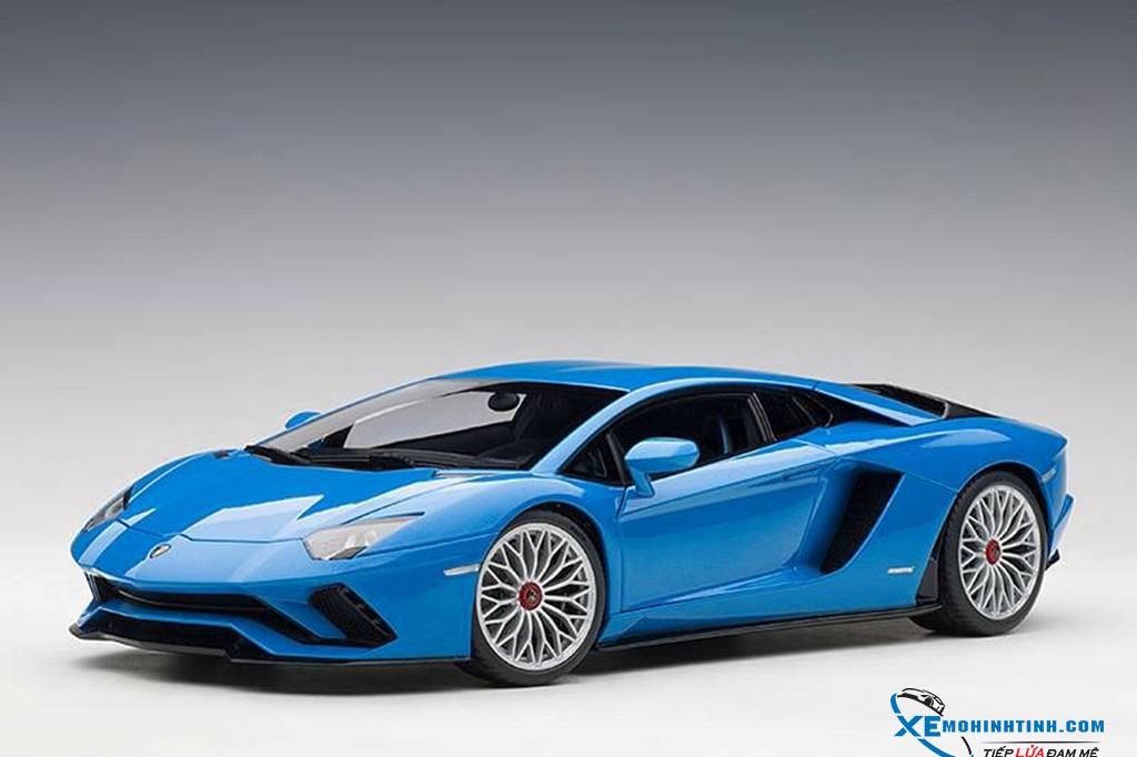 Xe Mô Hình Lamborghini Aventador S 1:18 Autoart ( Xanh Baby Blue ) – Shop  Xe Mô Hình Tĩnh