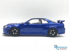 Xe Mô Hình Nissan Nismo R34 GT-R Z-tune 1:18 GTSpirit ( Xanh )