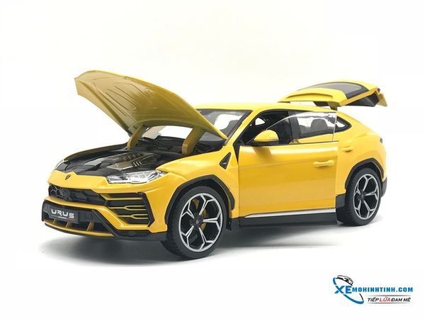 Xe Mô Hình Lamborghini URUS 1:18 BBurago ( Vàng )