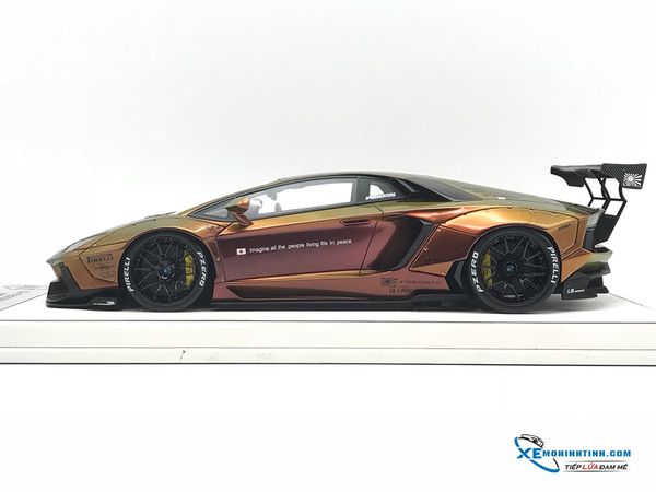 MH JUC LAMBORGHINI AVENTADOR LB 1:18 (GOLD)