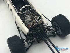 Honda Ra272 F1 Grand Prix Mexico 1965 Ronnie Bucknum #12 Autoart 1:18 (Trắng)