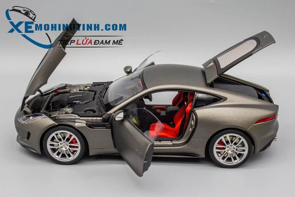 Xe Mô Hình Jaguar F Type 2015 R Coupe 1:18 Autoart (Xám)