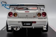 Xe Mô Hình Nismo Gtr34 Ztune 1:18 Autoart (Bạc)