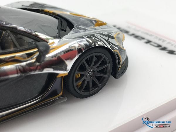 McLaren  P1™ ART CAR BY STICKER CITY TSM 1:43 (Chrome)