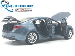 Xe Mô Hình Mazda 6 2014 1:18 Paudi (Xanh)