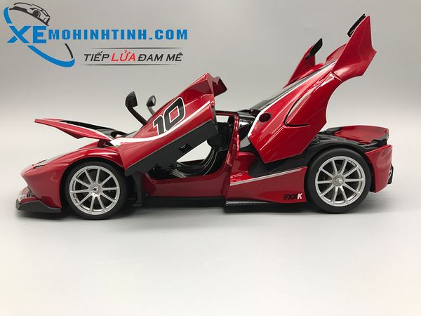 XE MÔ HÌNH FERRARI FXX K 1:18 BBURAGO (ĐỎ)