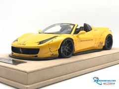 Ferrari 458 LB Roadster Liberty Walk 1:18 (Vàng)