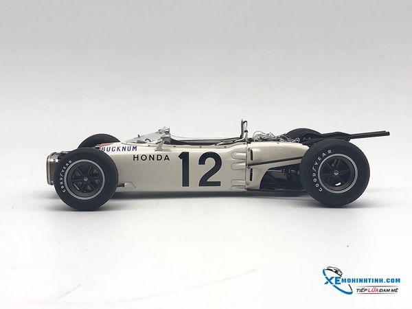 Honda Ra272 F1 Grand Prix Mexico 1965 Ronnie Bucknum #12 Autoart 1:18 (Trắng)