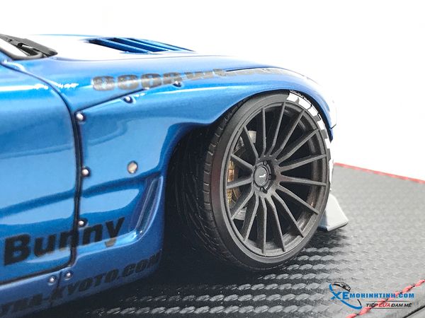 MH IGNITION MODEL 1:18 ROCKET BUNNY RX-7 (BLUE METALLIC)