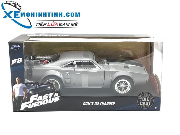 Special Dom'S Ice Charger 1:24 (Bạc)