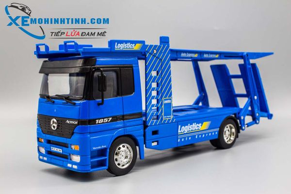 Xe Mô Hình Mercedes-Benz Single 1:32 Welly (Xanh Dương)