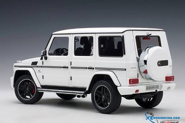 XE MÔ HÌNH MERCEDES-AMG G63 2017 (GLOSS WHITE) 1/18 AUTOART