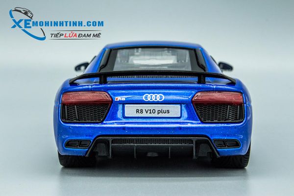 XE MÔ HÌNH AUDI R8 PLUS 1:24 MAISTO (XANH)