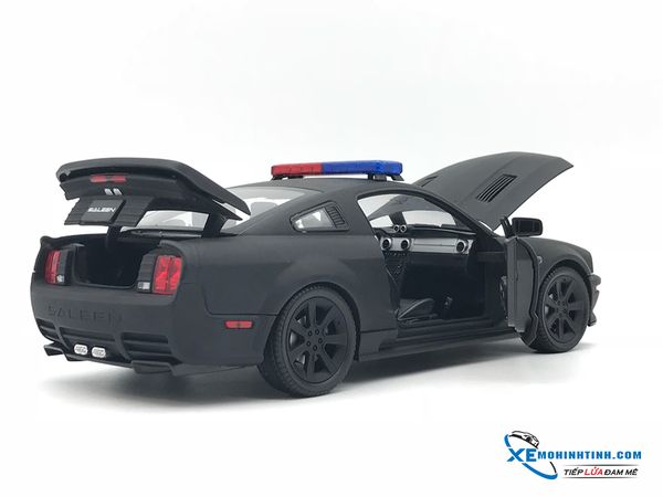 XE MÔ HÌNH FORD MUSTANG S281 POLICE 1:18 WELLY