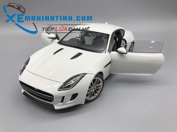 XE MÔ HÌNH JAGUAR F TYPE 2015 R COUPE 1:18 AUTOART (TRẮNG)