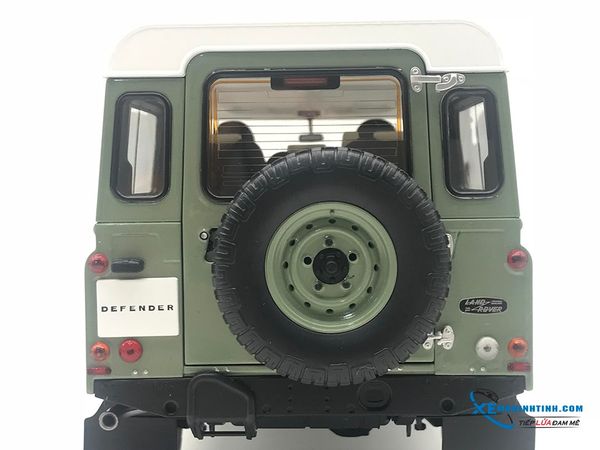 Xe Mô Hình Land Rover Defender 110 1:18 Almost Real ( Xanh 4 cửa )