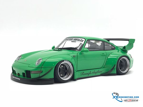 Porsche RWB 993 Autoart 1:18 (Xanh)