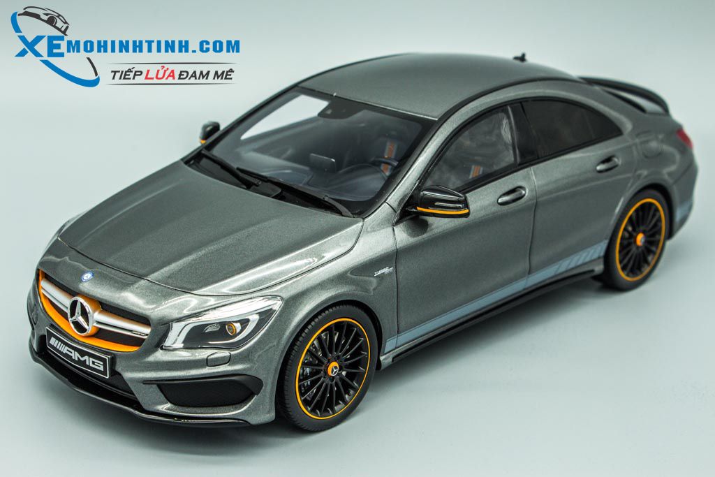 Xe Mô Hình Mercedes Benz Cla 45 Amg 1:18 Gtspirit (Xám) - Shop Xe Mô ...