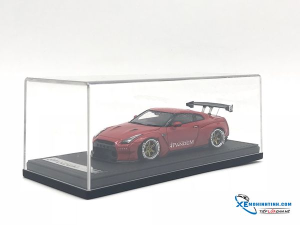 Nissan GTR-R35 PanDem Iginition Model 1:43 (Đỏ)