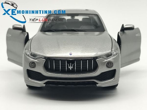 Xe Mô Hình Maserati Levante 1:24 Bburago (Xám)