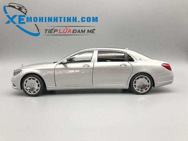 XE MÔ HÌNH MERCEDES MAYBACH S-KLASSE S600 1:18 AUTOART (BẠC)