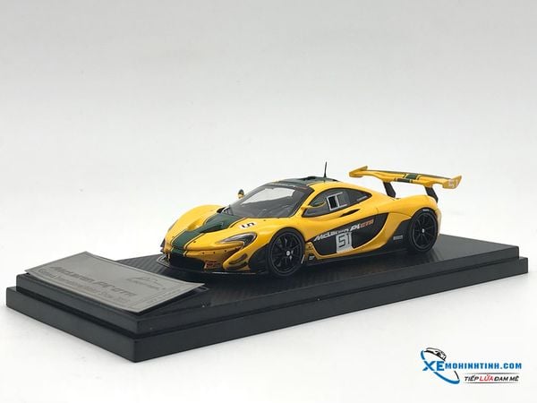 440102 MH 1:43 ALMOST REAL MCLAREN P1™ GTR (YELLOW:GREEN STRIPES #51)