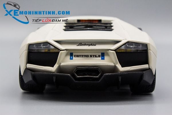 XE MÔ HÌNH LAMBORGHINI REVENTON 1:18 BBURAGO (TRẮNG)