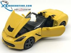 XE MÔ HÌNH CORVETTE STINGRAY 2014 1:24 MAISTO (VÀNG)