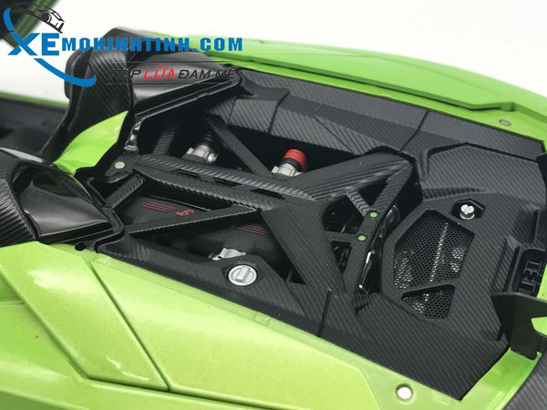 Xe Mô Hình Lamborghini Aventador J 1:18 Autoart (Xanh Lá)