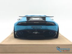 LB1860P MH LIBERTY WALK 1:18 HURACAN LB610 (BABY BLUE) ĐẾ DA