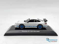 Xe Mô Hình Porsche Carrera 1:64 Autoart ( Trắng Xanh )