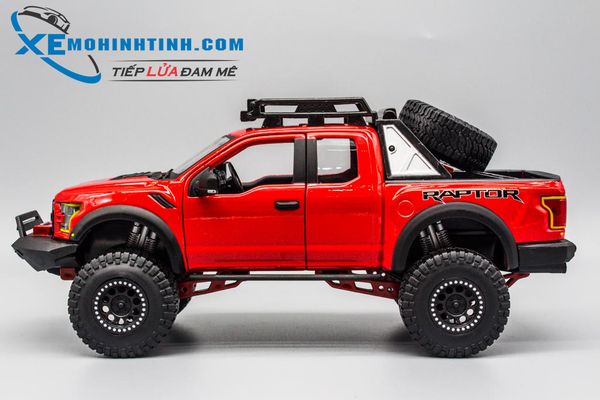 Xe Mô Hình Ford F150 Raptor 1:24 Maisto (Đỏ)