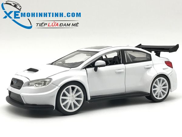 MH MR LITTLE NOBODY'S SUBARU WRX STI 1:24 (TRẮNG)