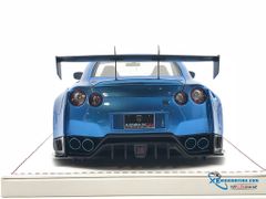 Nissan GTR R35 2017 AIM 1:18 (Xanh)