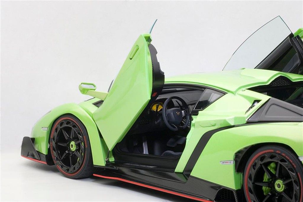 Xe Mô Hình Lamborghini Veneno 1:18 Autoart ( Xanh ) – Shop Xe Mô Hình Tĩnh