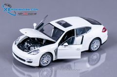 XE MÔ HÌNH PORSCHE PANAMERA S 1:24 WELLY (TRẮNG)