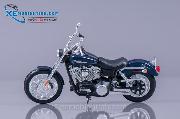 XE MÔ HÌNH HARLEY DAVIDSON 06 FXDBI STRESS BOB 1:12 MAISTO (XANH)