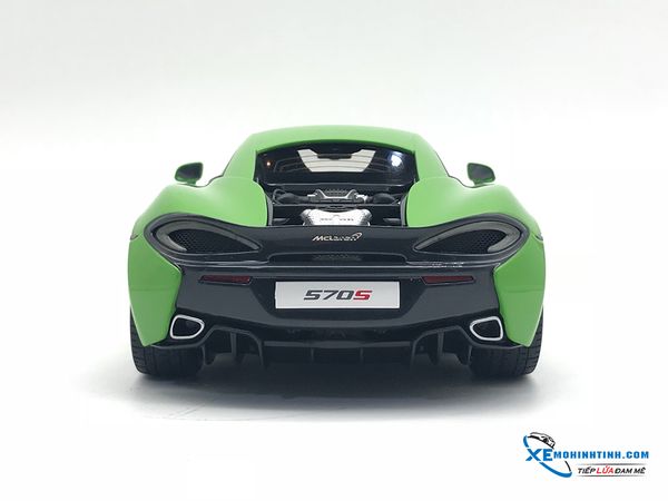 76042 MH 1:18 McLAREN 570S (MANTIS GREEN/BLACK WHEELS)