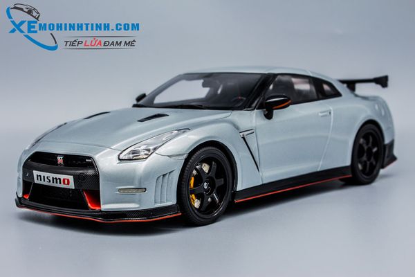 Xe Mô Hình Nissan Gt R35 Nismo 1:18 Gtspirit (Xám)