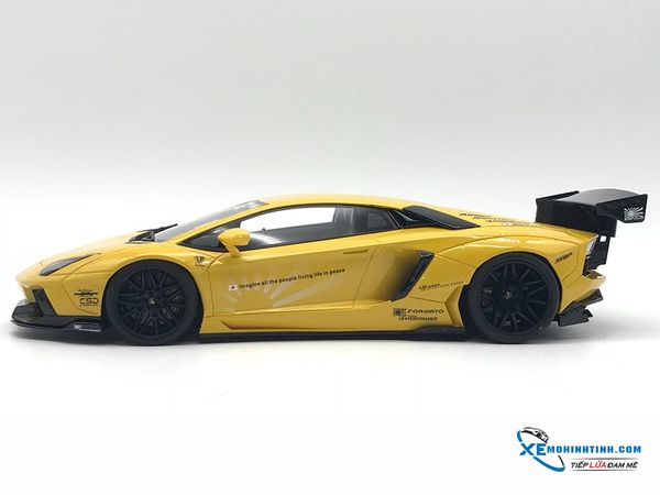 Lamborghini Aventador Coupe  LB Performance Kyosho 1:18 (Vàng)