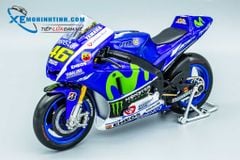 XE MÔ HÌNH YAMAHA M1 GP 46 MOVISTAR 1:10 MAISTO (XANH)