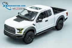 Xe Mô Hình Ford F150 Raptor 1:24 Maisto (Trắng)